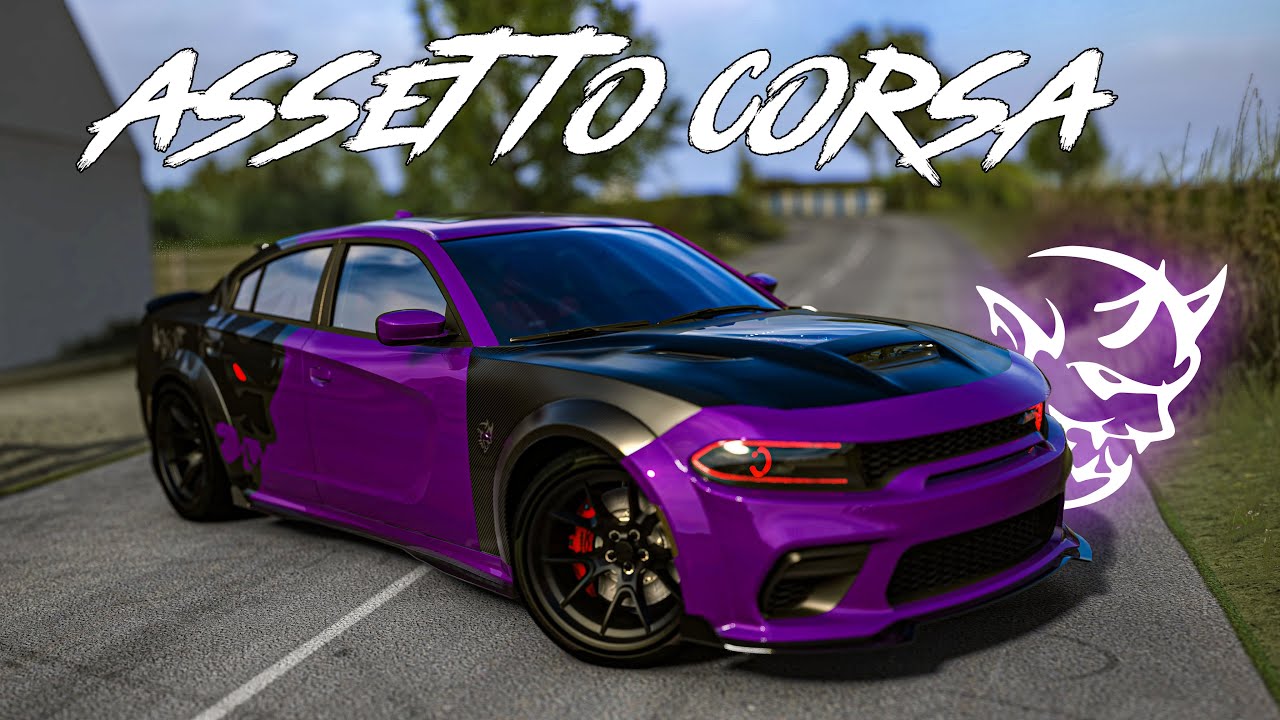 SRT Len's Dodge charger Demon swapped | Assetto Corsa