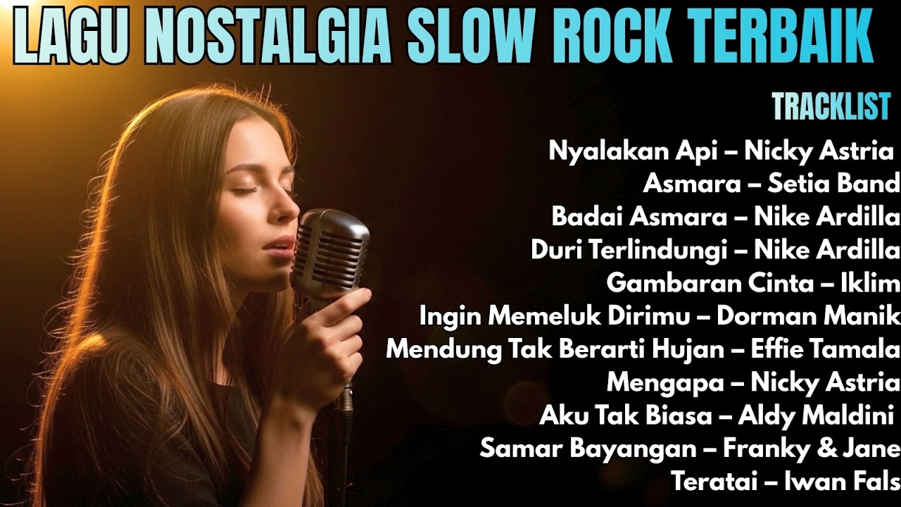 Lagu Nostalgia 90an Slow Rock Indonesia | Kompilasi Full Album
