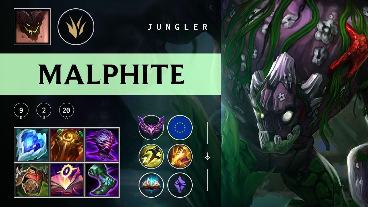 Malphite Jungle vs Talon - EUW Master Patch 25.22