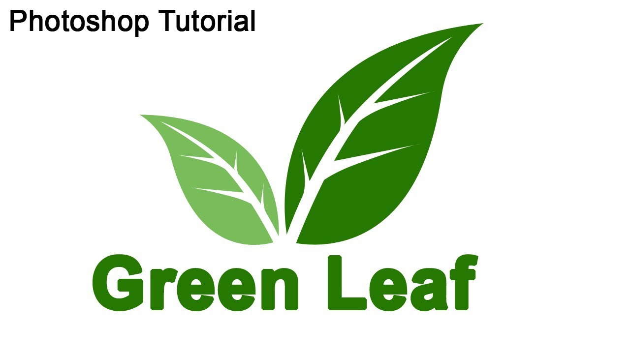 How to Make Leaf Design in Photoshop Using Pen Tool !