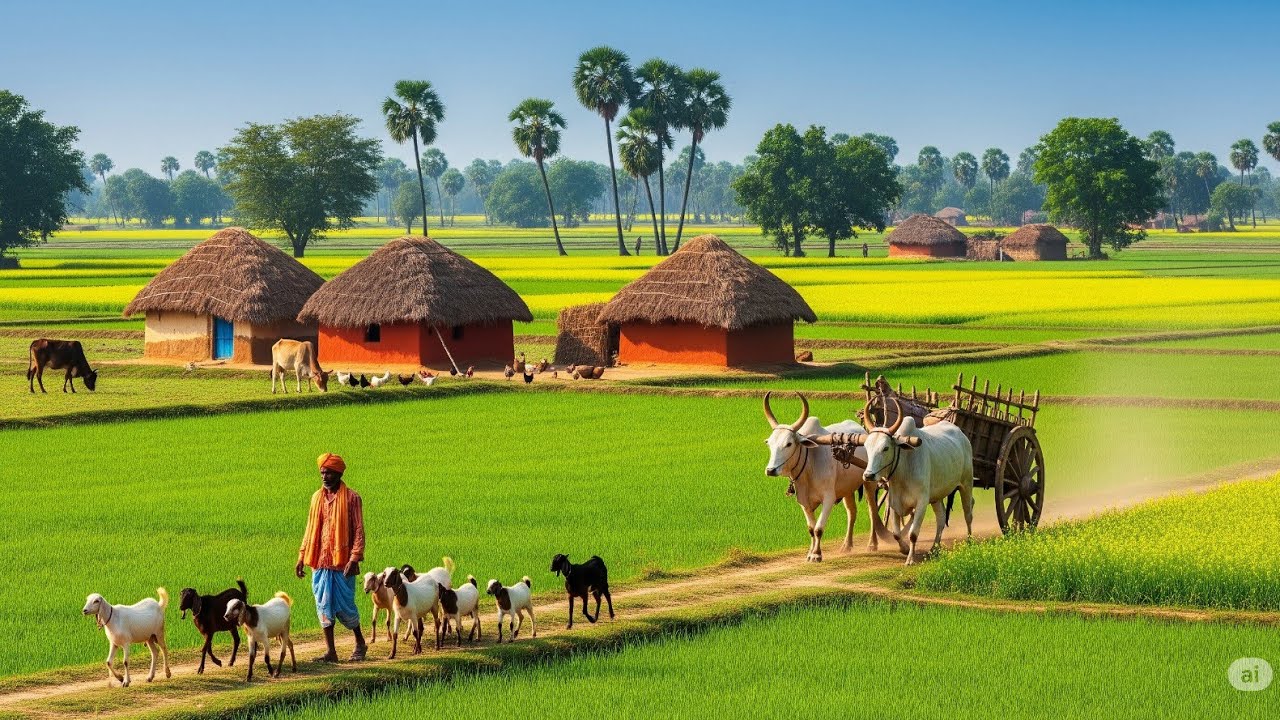 Simple Life in Indian Villages | The Unseen India: Beauty and Simplicity in the Countryside