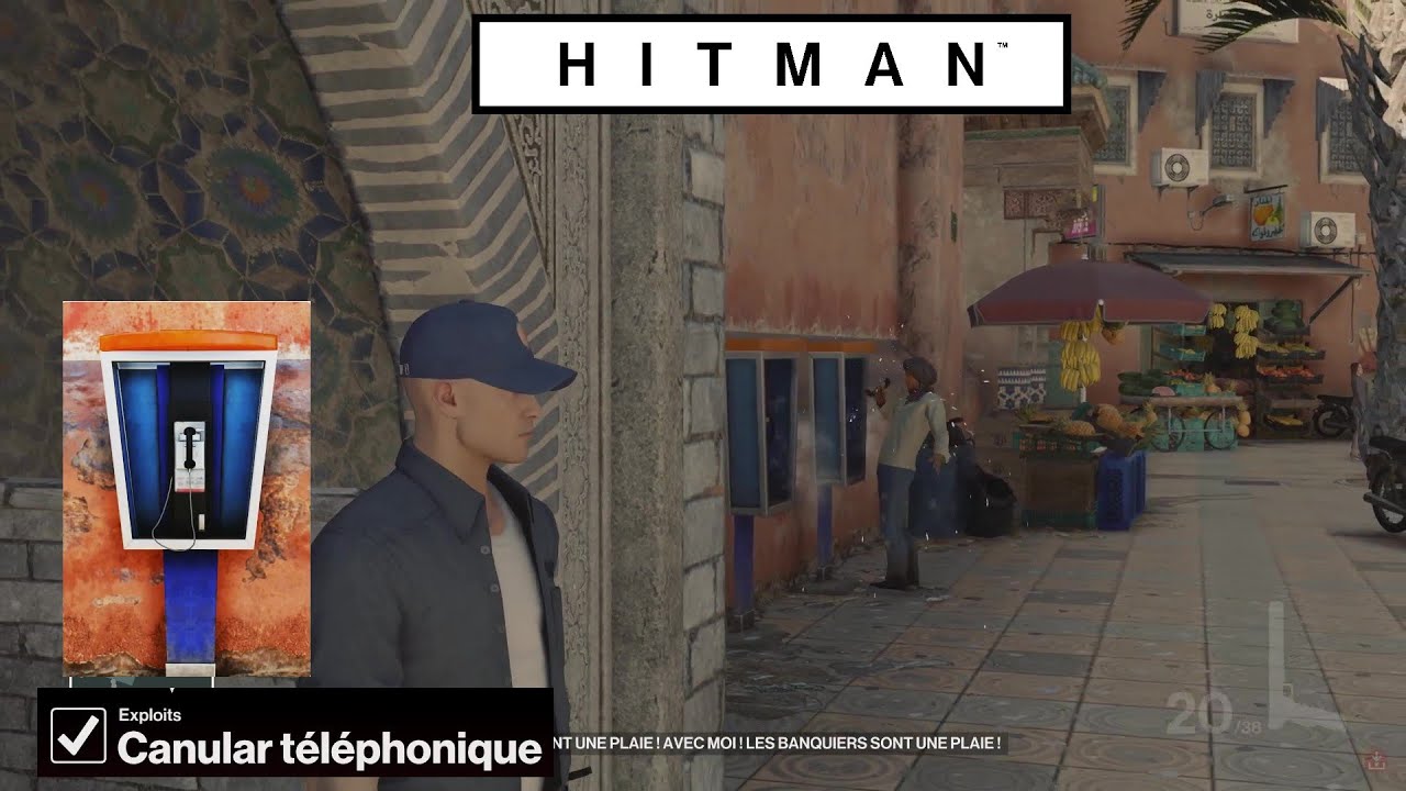 Hitman: Défis / Exploits: Canular téléphonique:  Création Contrat et Execution