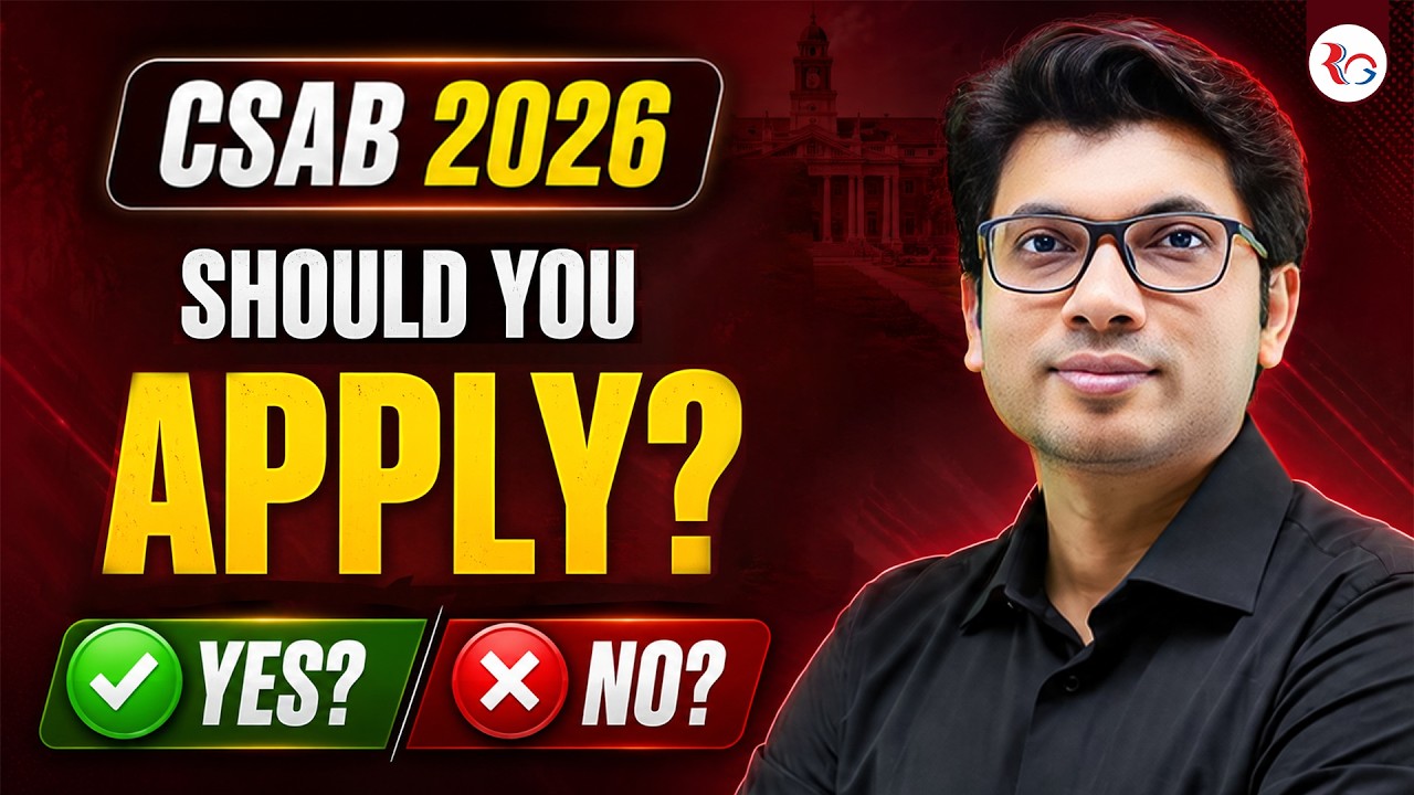CSAB 2026: Apply Karein Ya Nahi? Complete Eligibility Guide | Prateek Jain Sir