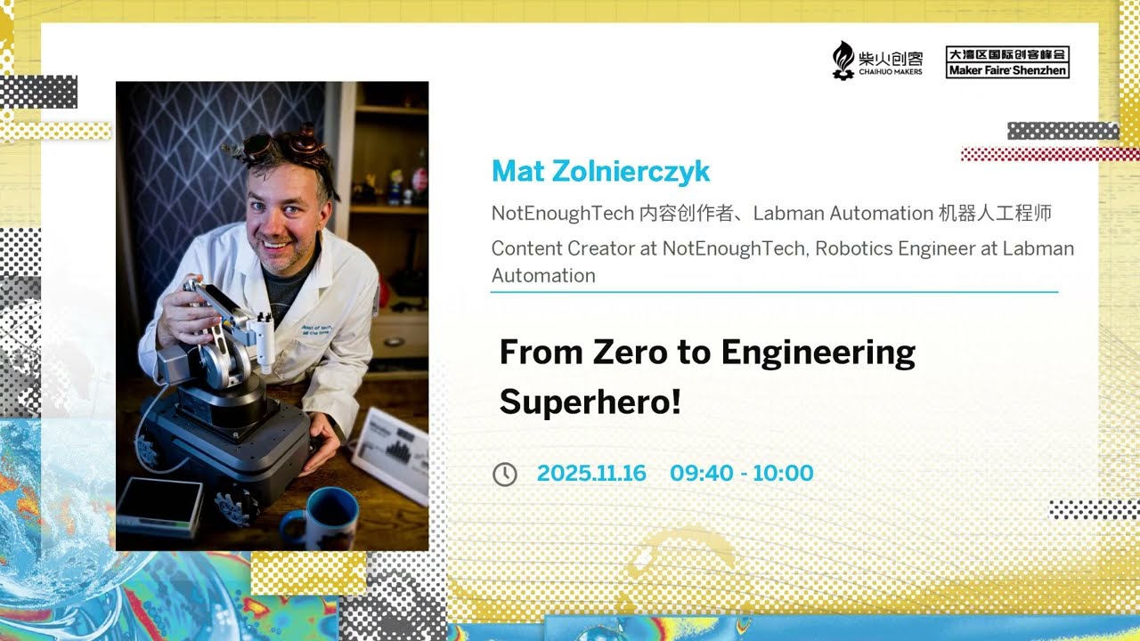 Mat Zolnierczyk | From Zero to Engineering Superhero