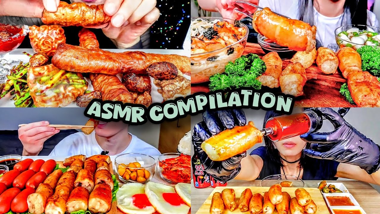 🔥DAECHANG ASMR MUKBANG | Crispy, Juicy, Fatty Bites & Satisfying Sounds| NoTalking COMPILATION PART1