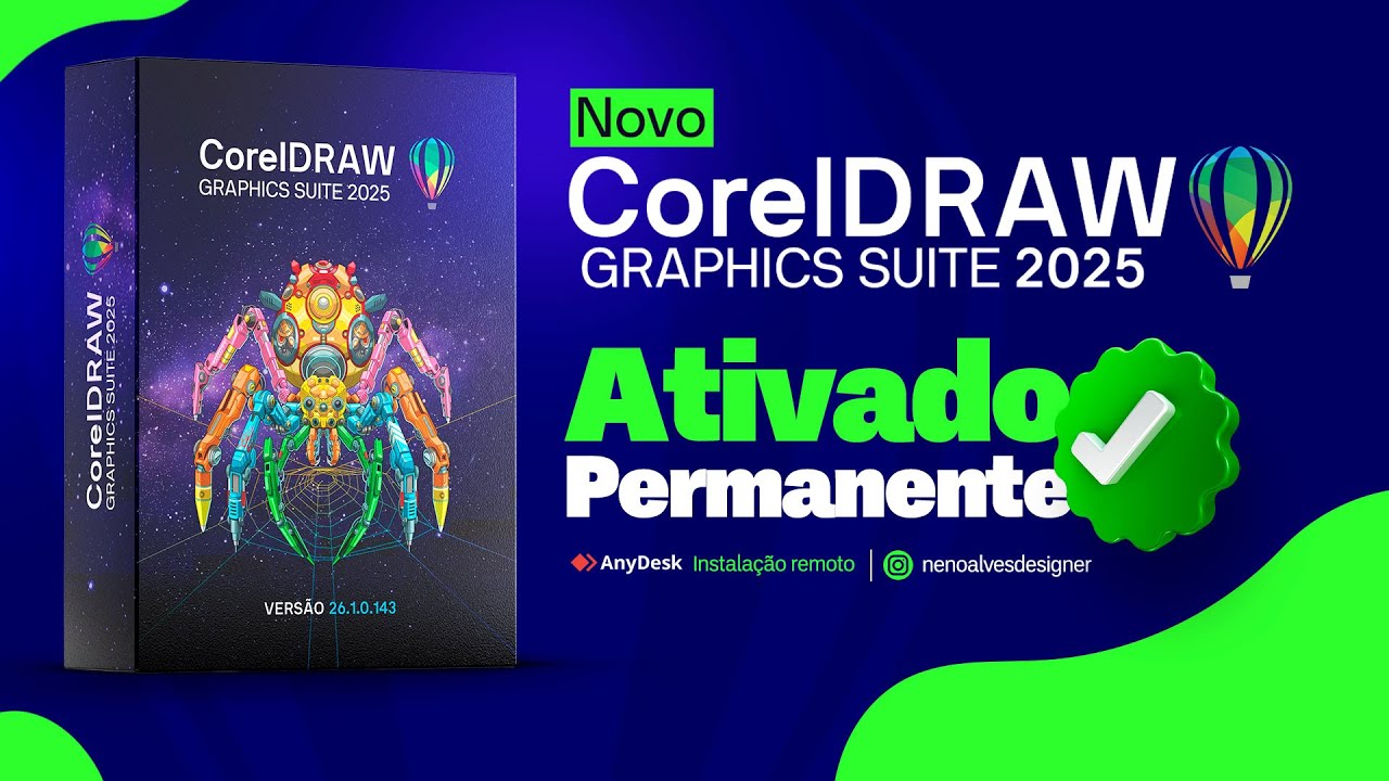 instalação CoreDRAW 2025/2026