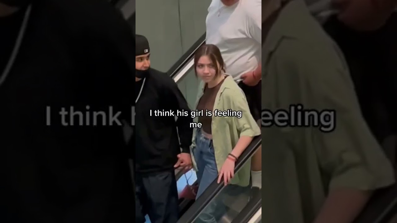 Escalator Prank Gone Wrong #shorts