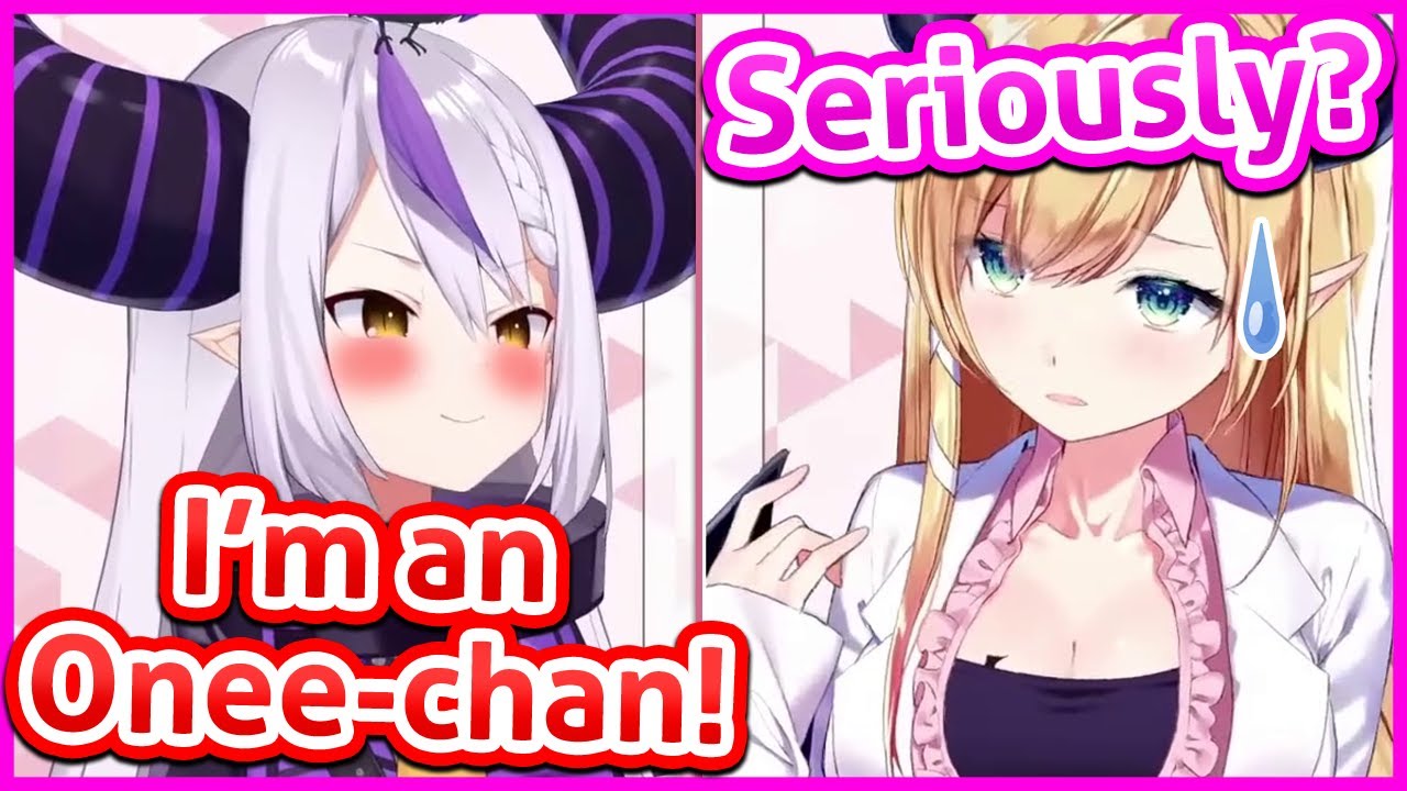 Choco-sensei Couldn't Believe Laplus Is Actually An Onee-chan