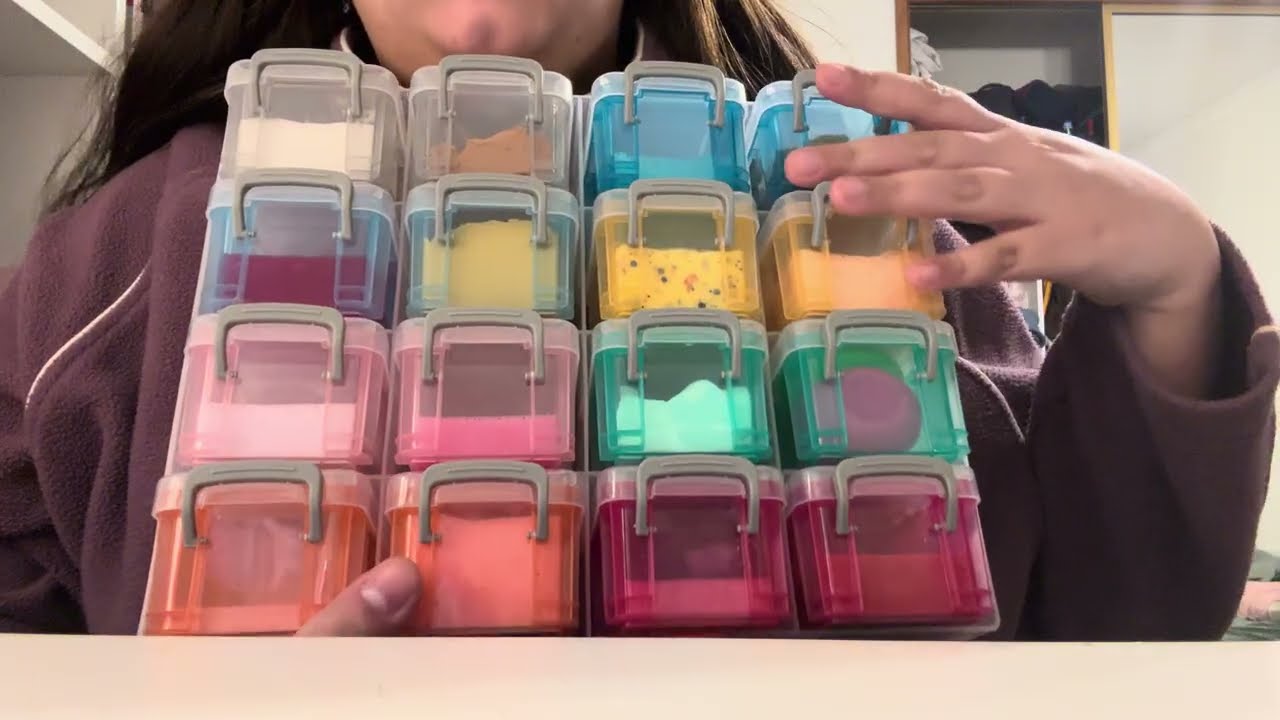 Lofi Asmr ~ Slime collection haul 