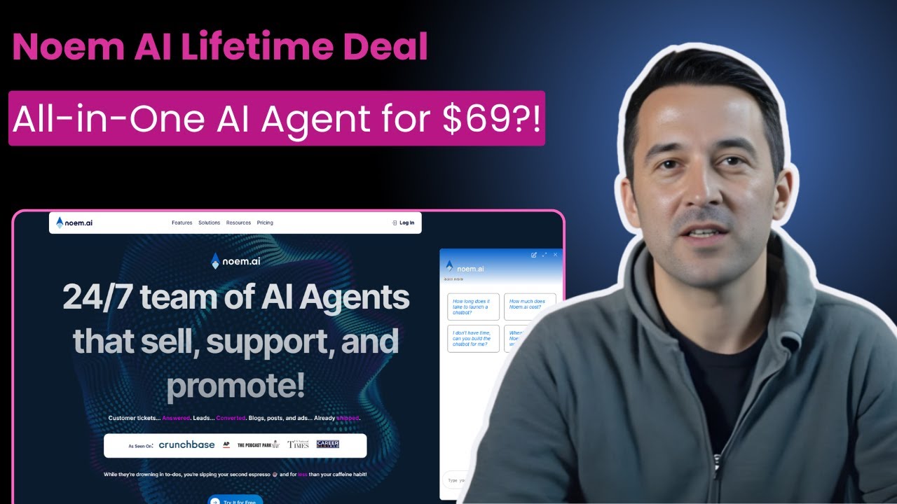 Noem AI Lifetime Deal &ndash; All-in-One AI Agent for $69?!