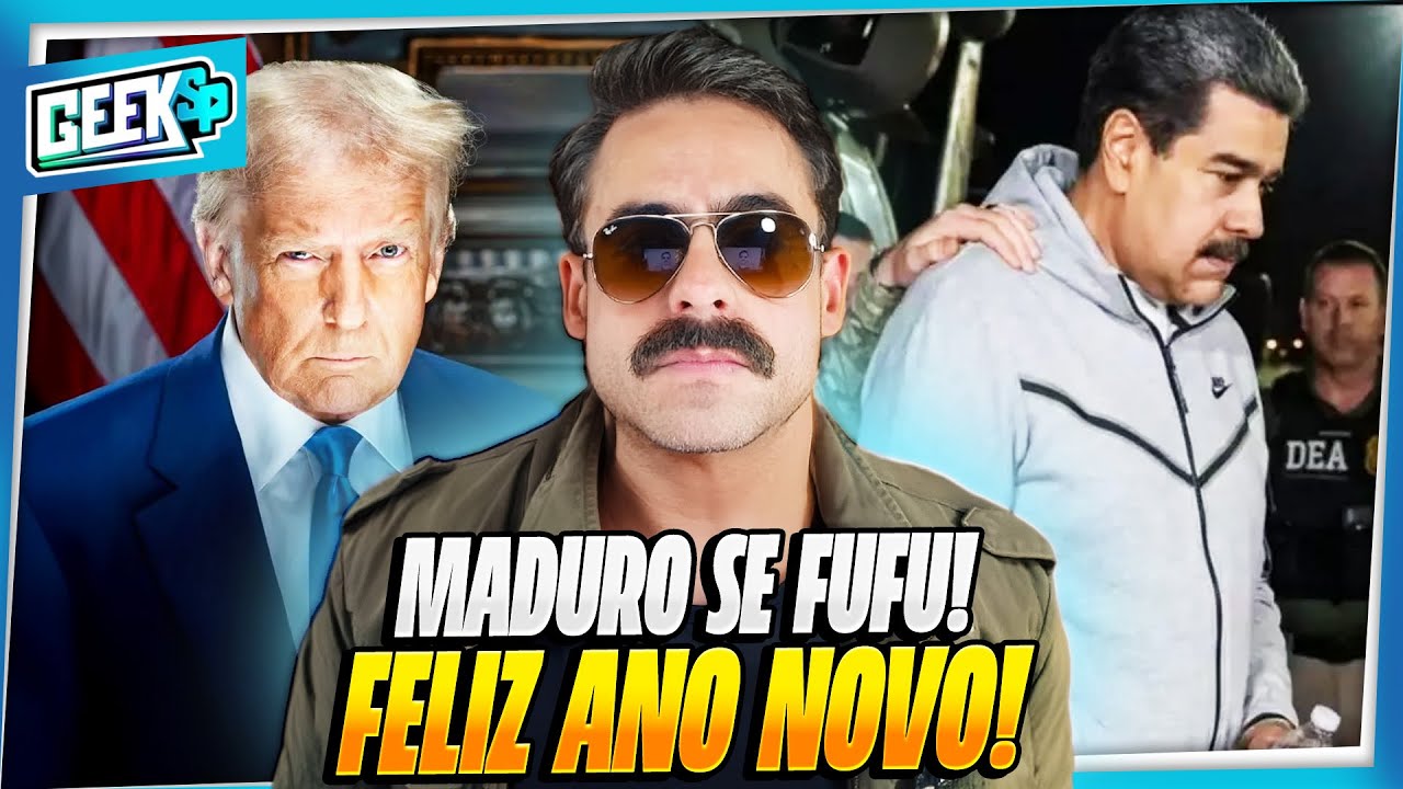 MADURO CAPTURADO! 2026 COME&Ccedil;A COM O P&Eacute; DIREITO!
