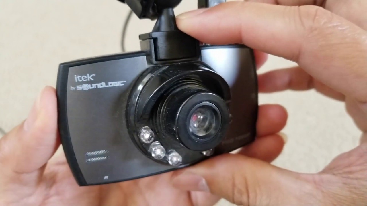 How To Lock/Unlock Video Clips iTek by SoundLogic Dash Cam 1080p!