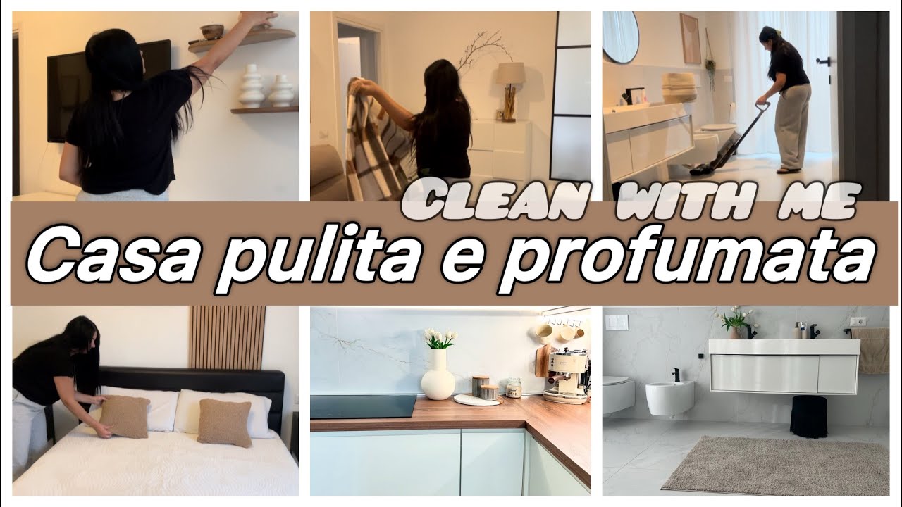 PULIAMO TUTTA CASA || la mia mattina di pulizie || nuova pianta autunnale 🍂🪴