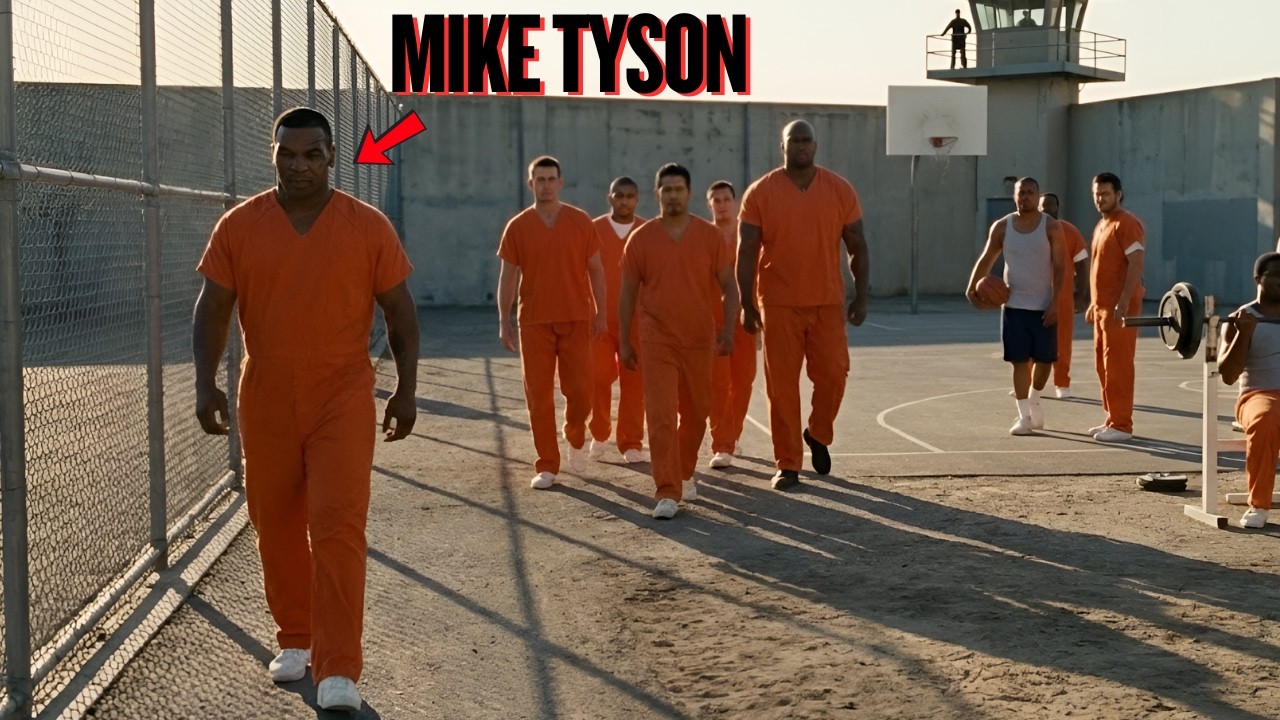 5 Inmates Surrounded Tyson During Yard Time —What Happened Next Became Legend...