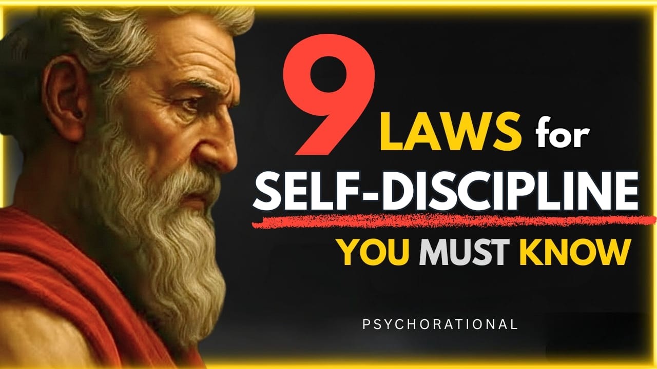 🧠 8 Stoic Laws for Mental Toughness & Self-Discipline (Change how you think forever)