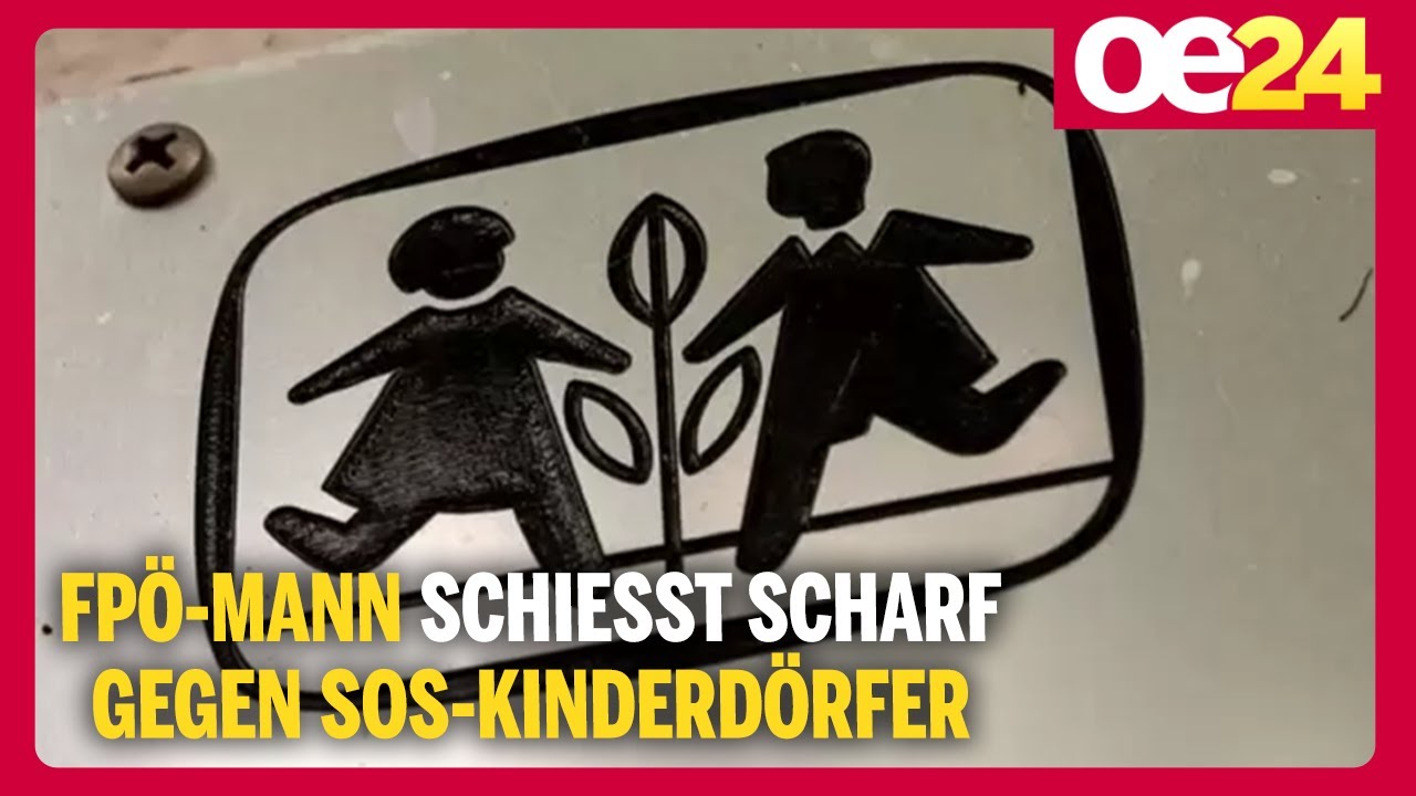 Neue Vorwürfe: FPÖ-Mann schießt scharf gegen SOS-Kinderdörfer
