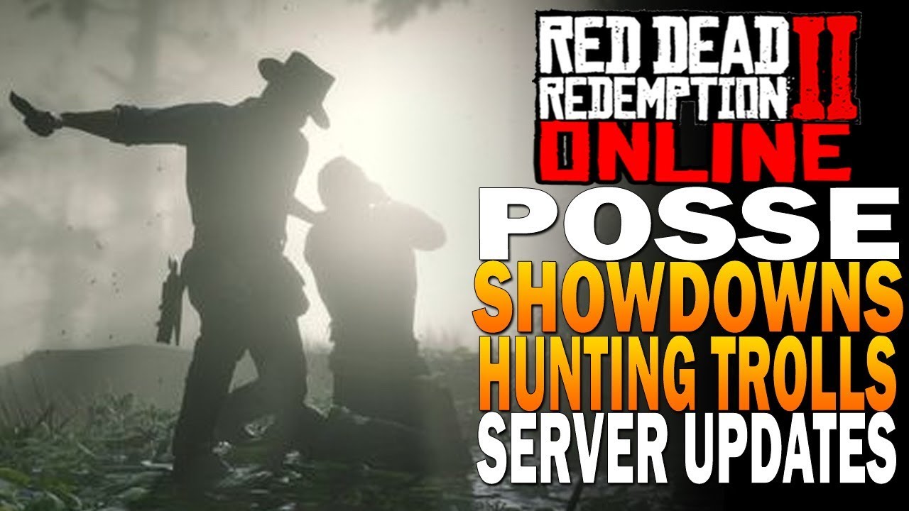 Server Updates - Showdowns, Hunting Trolls, And Free Roam! Red Dead Redemption 2 Online [RDR2]