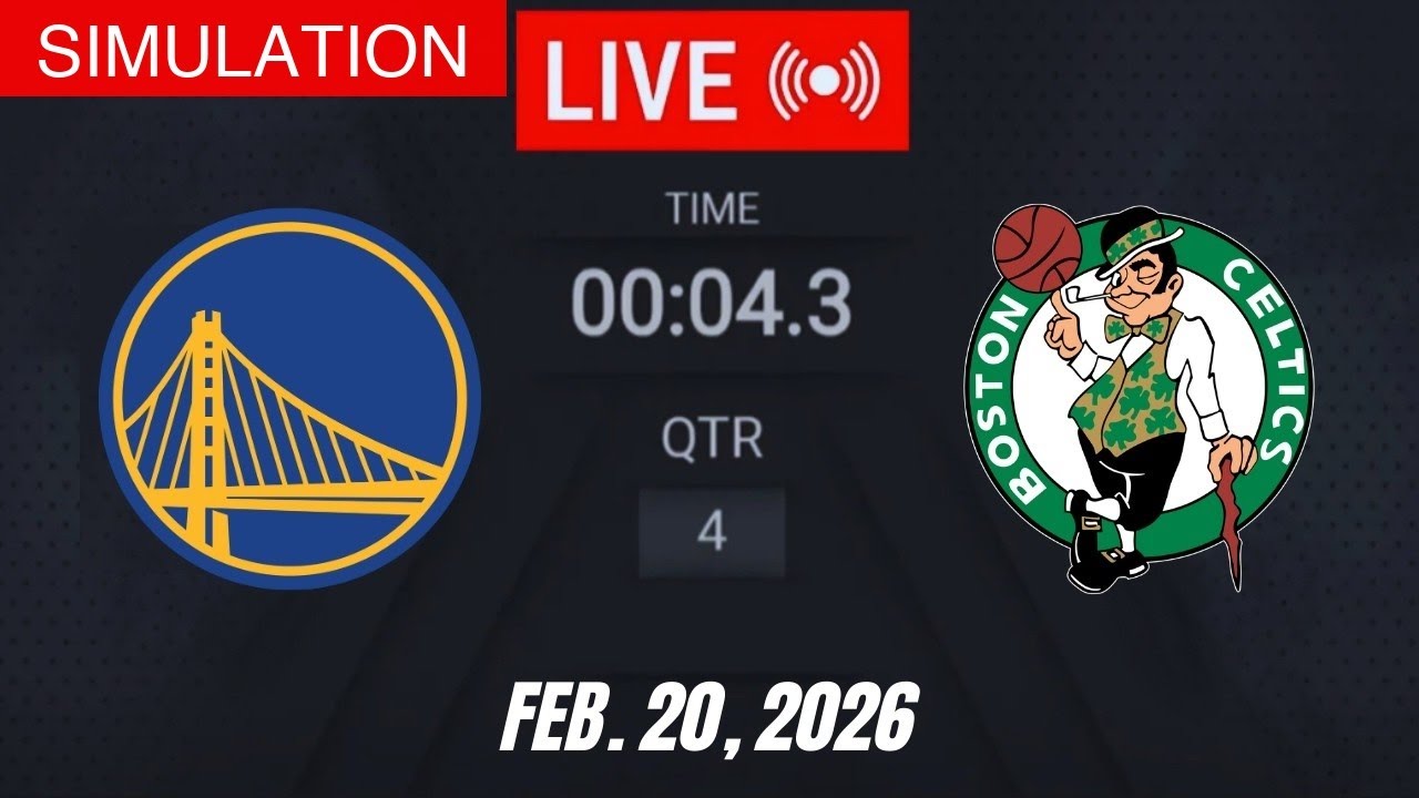 NBA LIVE! Golden State Warriors vs Boston Celtics | February 20, 2026 | 2026 NBA Season Live 2K
