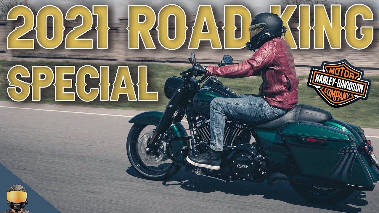 Обзор и первый тест-драйв Road King Special 2021 года | SNAKE VENOM!