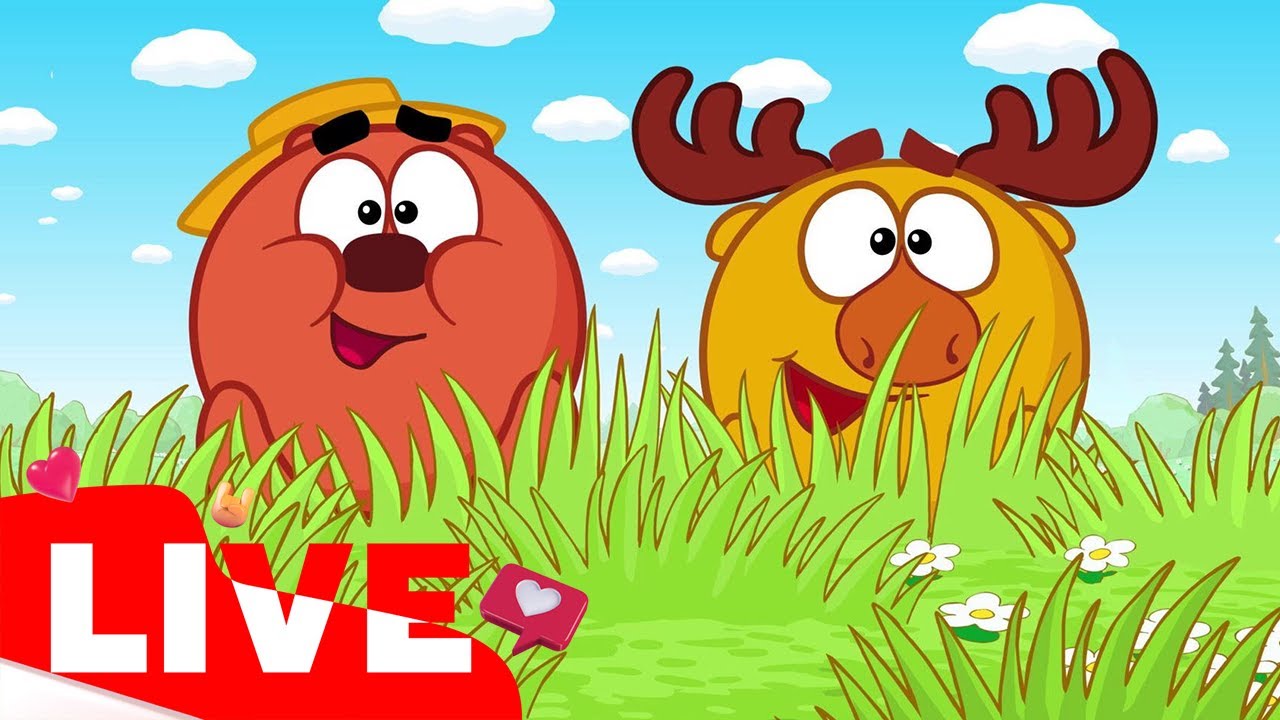 🔴 ПРЯМОЙ ЭФИР! LIVE Смешарики 2D. Все серии подряд. Старые и новые