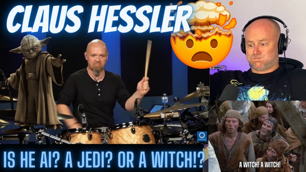 Drum Teacher Reacts: CLAUS HESSLER Drum Solo - Drumeo