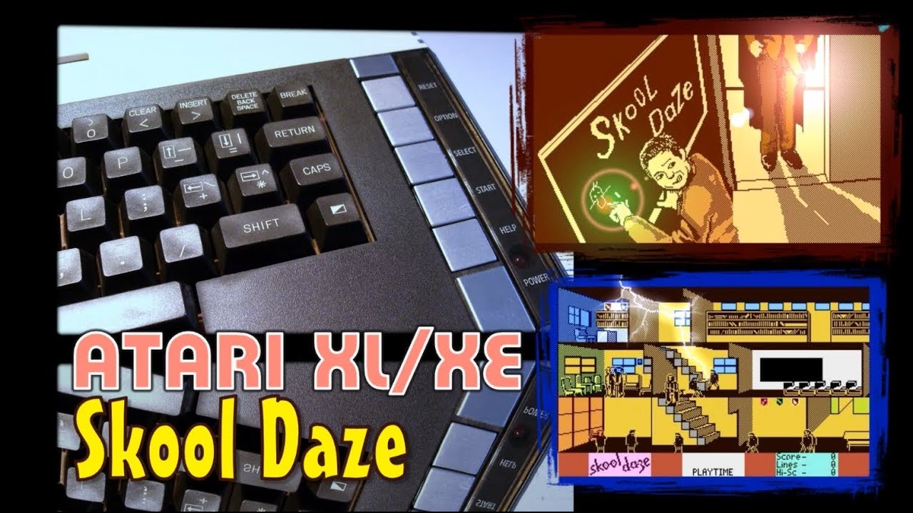 Atari XL/XE -==Skool Daze=-