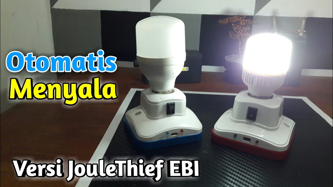 Step By Step Perakitan Lampu Otomatis Versi JouleThief EBI Ternyata Bisa | Gampang Banget Caranya