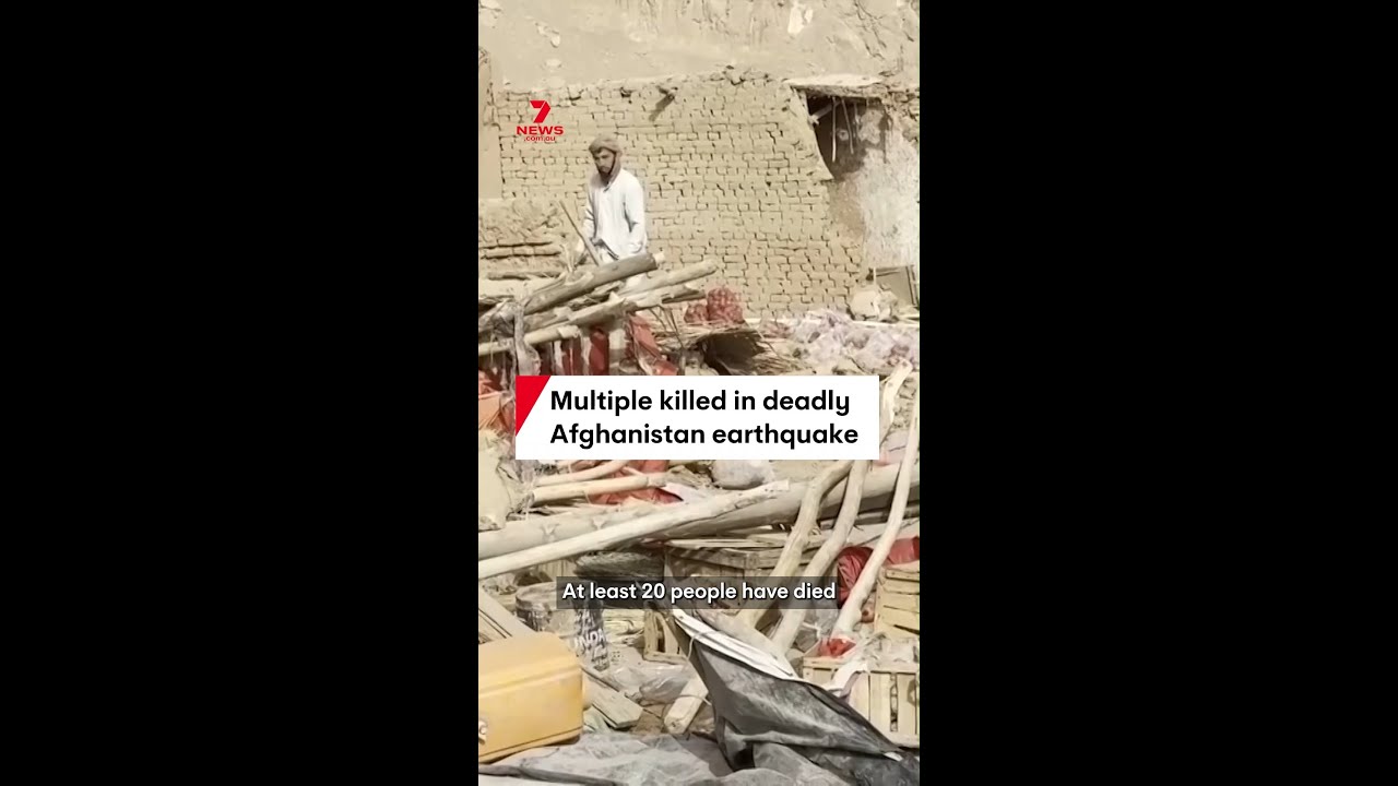 Multiple killed in deadly Afghanistan earthquake