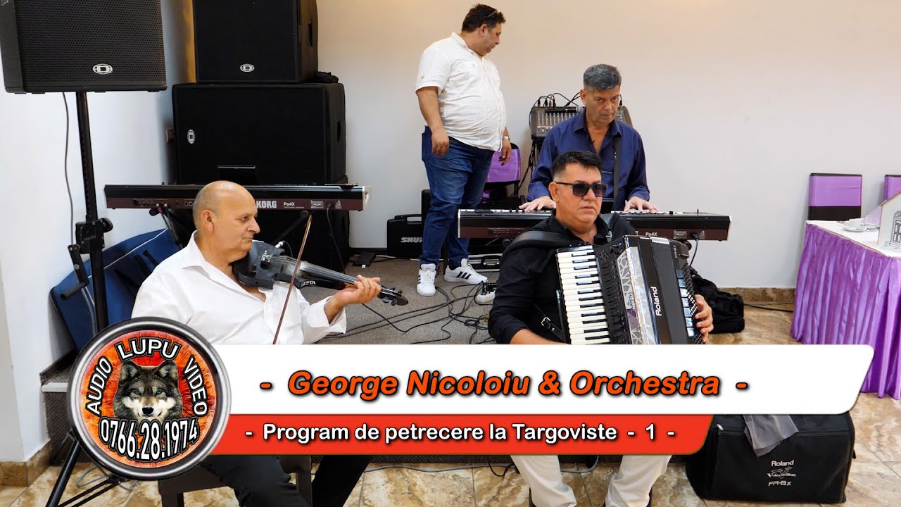 George Nicoloiu & Orchestra - Program de petrecere la Targoviste - 1 -