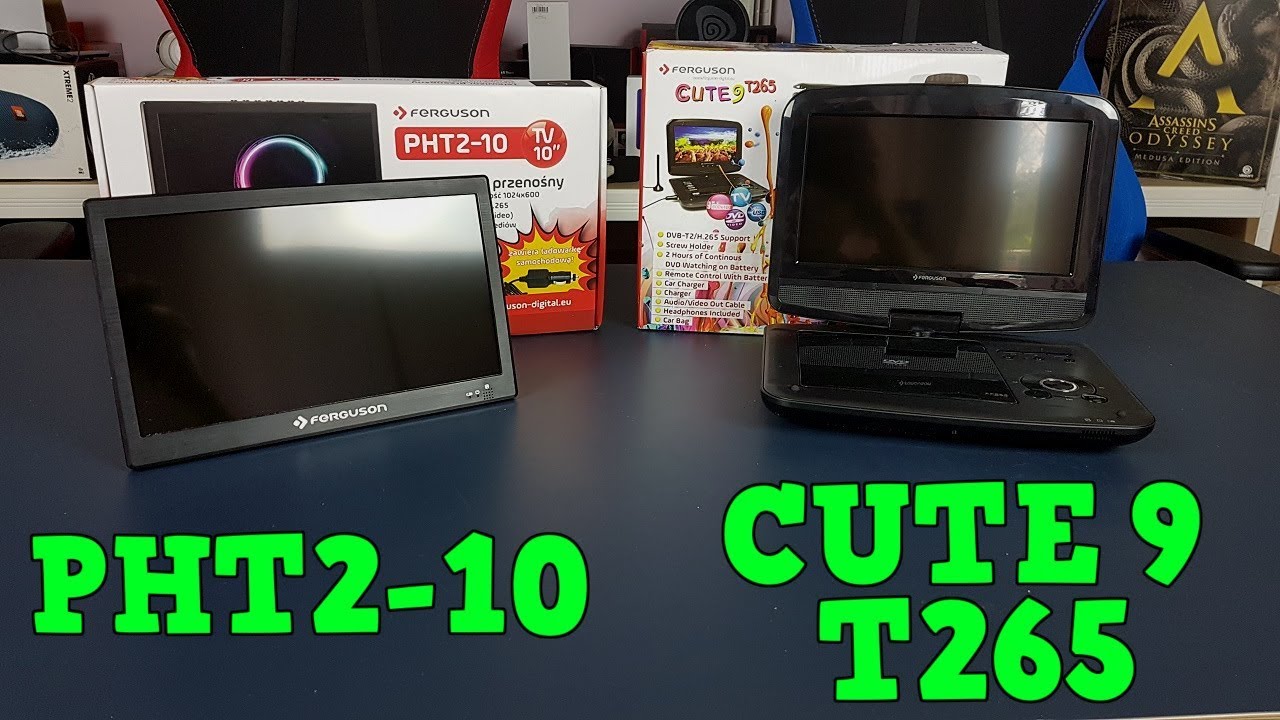 Mobilny telewizor i odtwarzacz DVD? Ferguson Cute9 & Ferguson PHT2-10 / test, recenzja