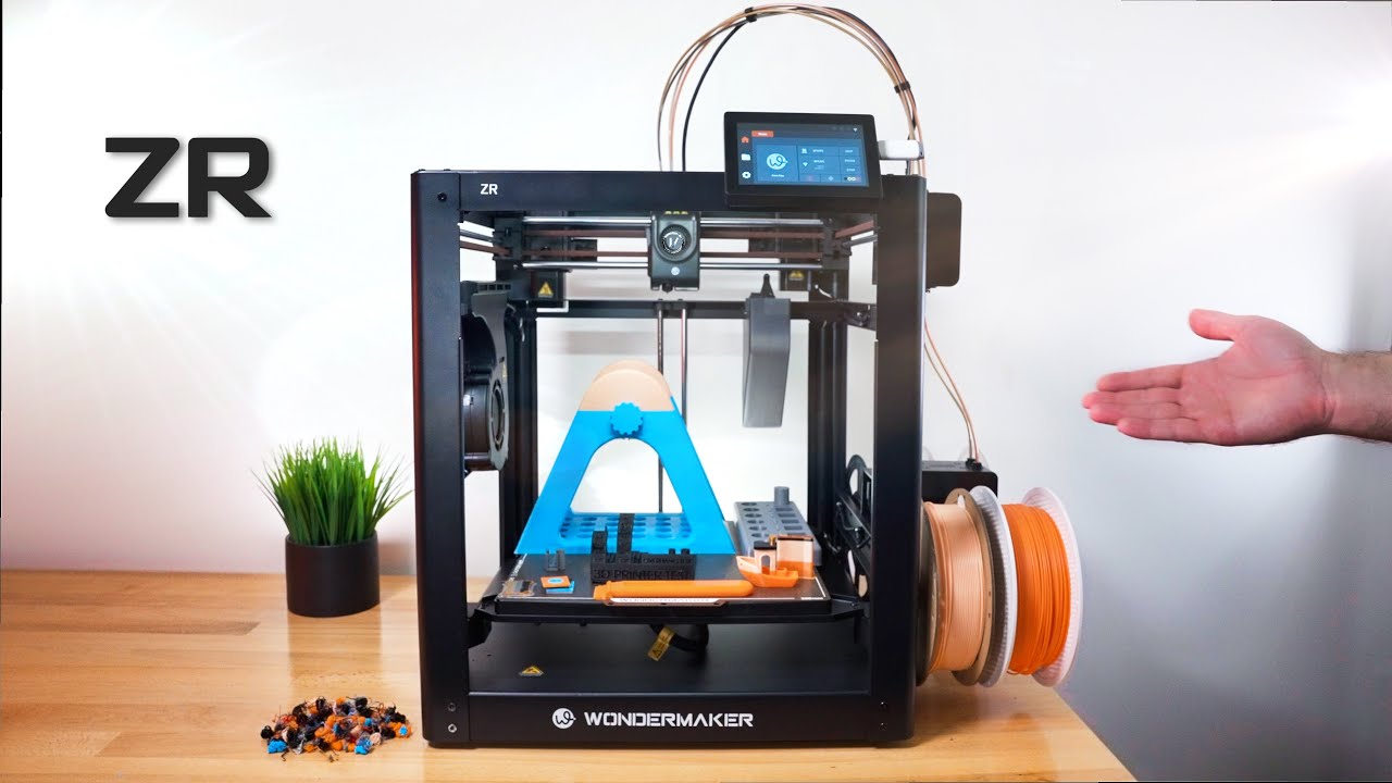 SainsMart WonderMaker ZR - CoreXY Multi-Color 3D Printer - Unbox & Setup
