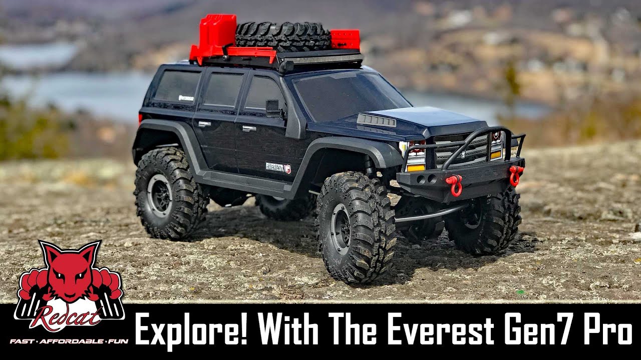Explore! Redcat Racing Everest Gen7 Pro RC Scale Crawler Off-Road Action