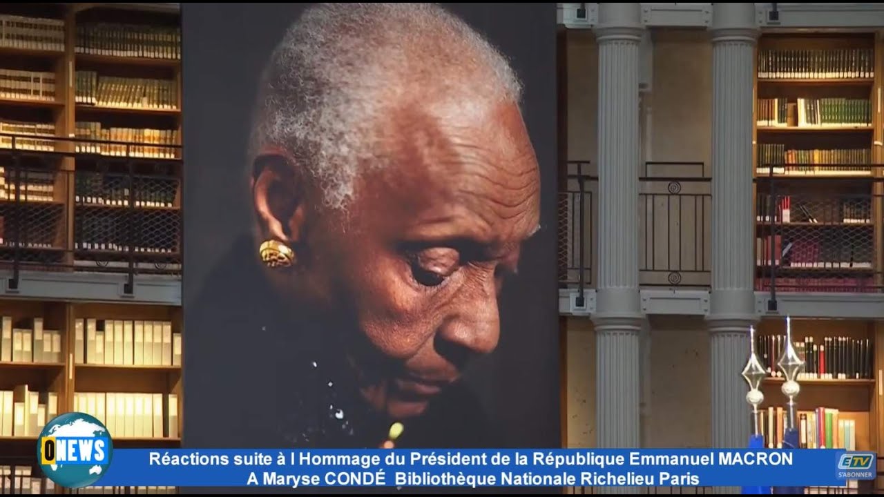 Hommage National à Maryse Condé : Une Soirée Mémorable à la Bibliothèque Nationale de France