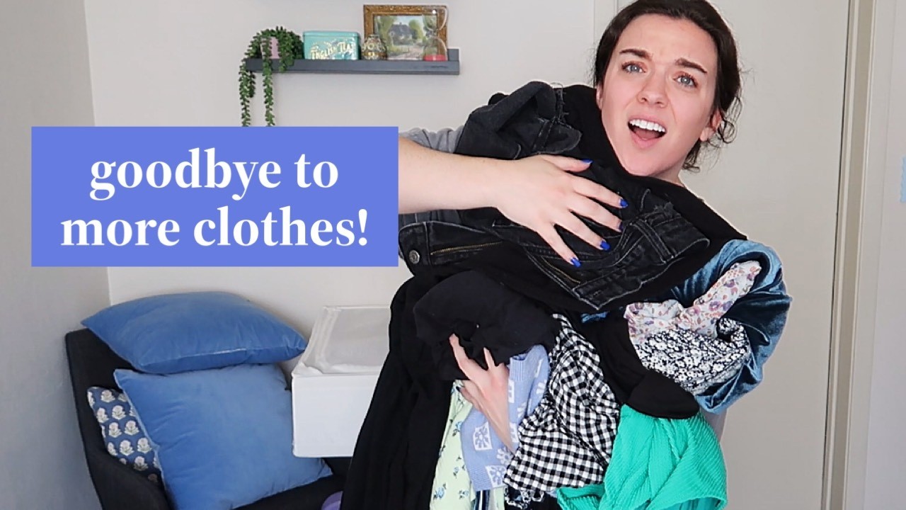 decluttering my clothes for spring & summer (finally letting go!)