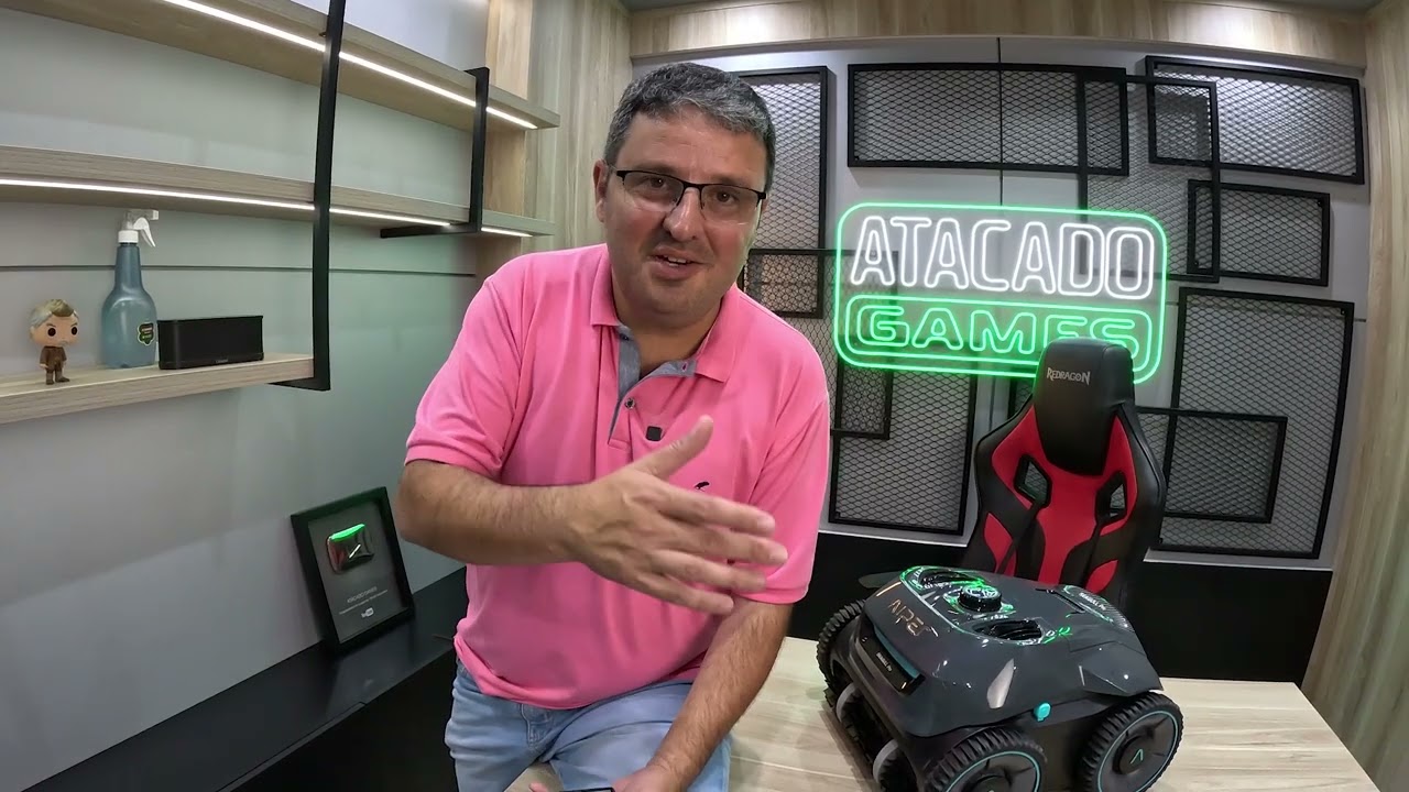 Comprar no Paraguai robo Aiper limpador de piscina aspirador vale demais!