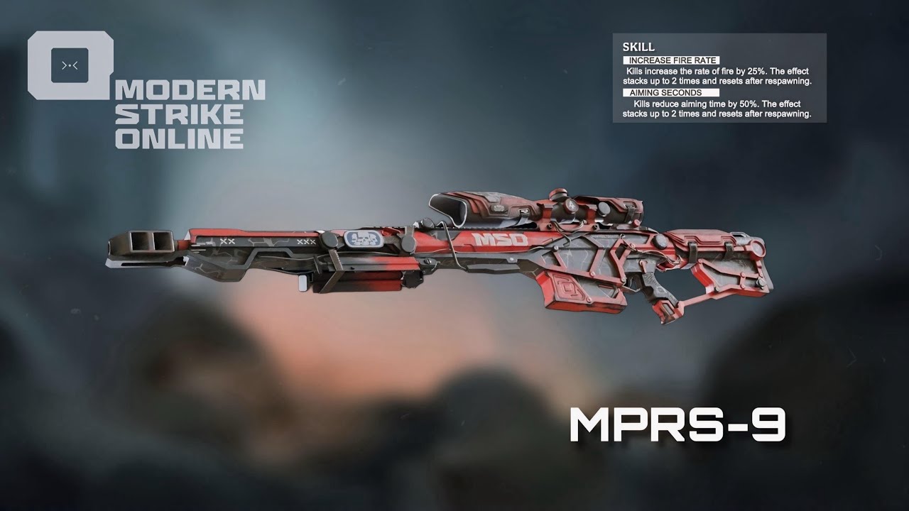 Оружие черного рынка! Снайперская винтовка MPRS-9! 🙌🏻