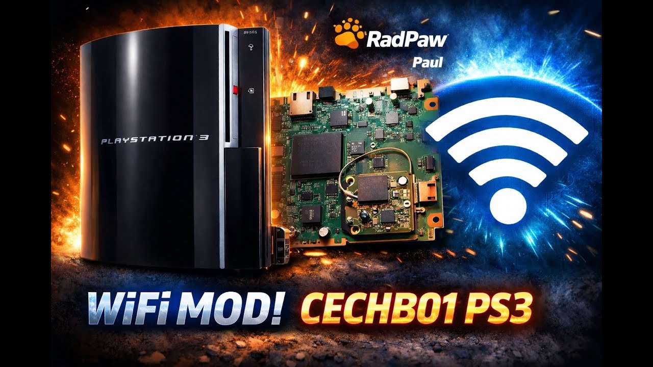 Adding Wi-Fi to a CECHB01 PS3 &ndash; Sony Never Intended This