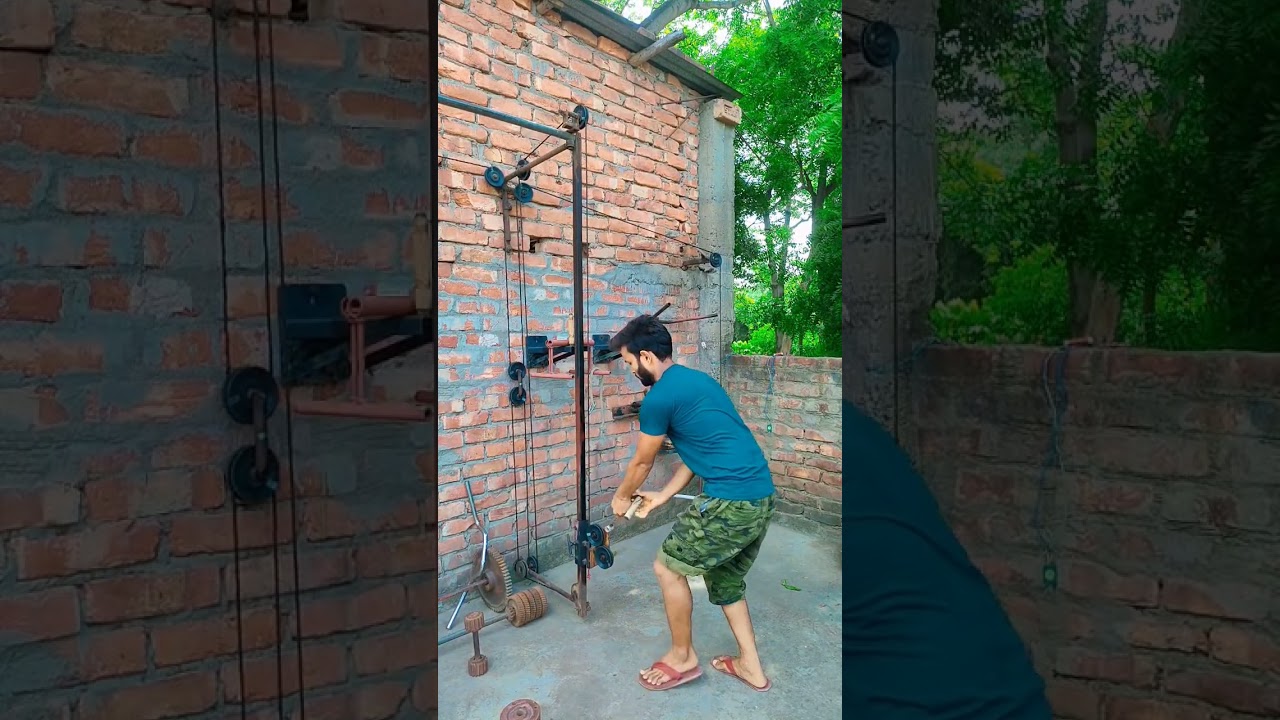 D-Handle💪 #desigym #homegym #gymsetup #D-bar #D-handle #mdshahab0786