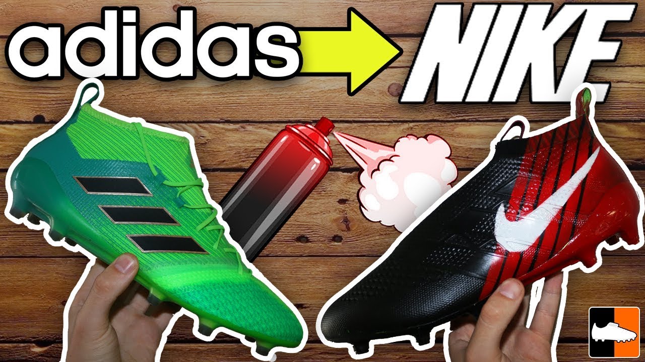 How To Make adidas Boots Into Nike! Part #2