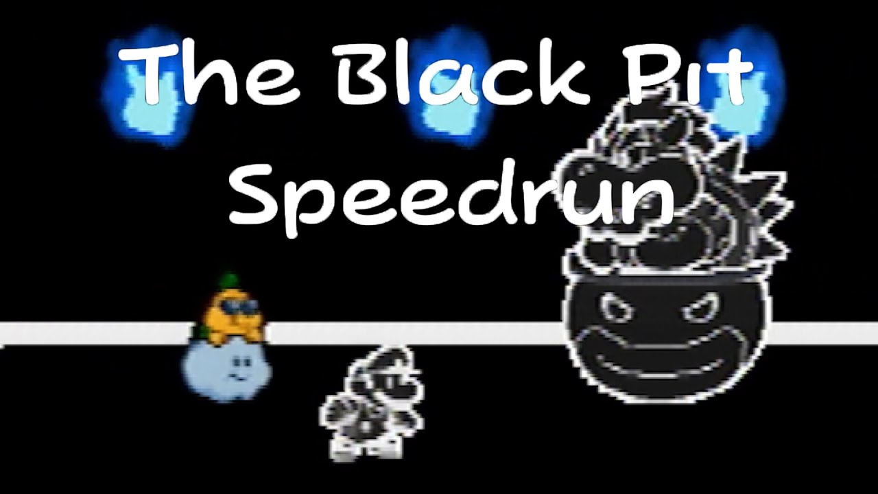 Paper Mario: Black Pit - The Black Pit Speedrun (N64 Capture)