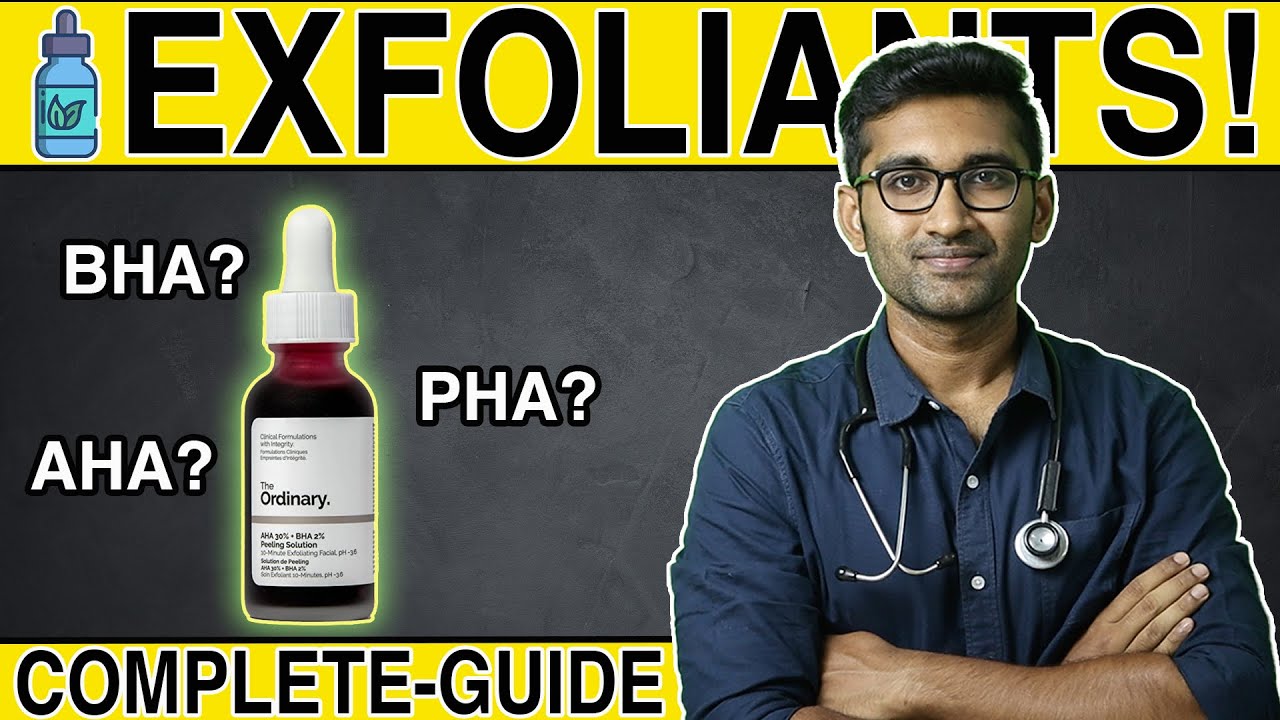 A complete GUIDE to EXFOLIANTS! (தமிழ்) #tamil #skin #skincare