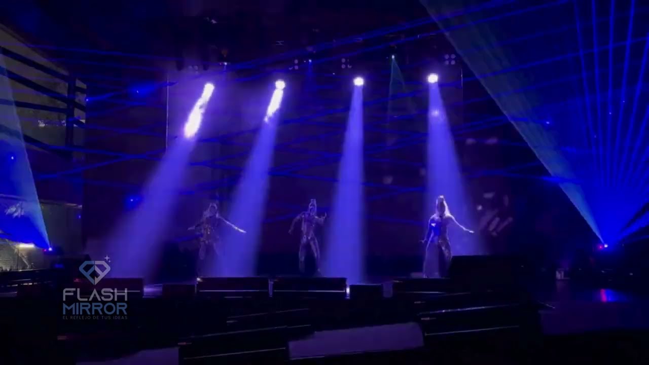 Flash Mirror Laser Pro 6 #convenciones #interactivedance #openingshow #showperformance #mirrorman