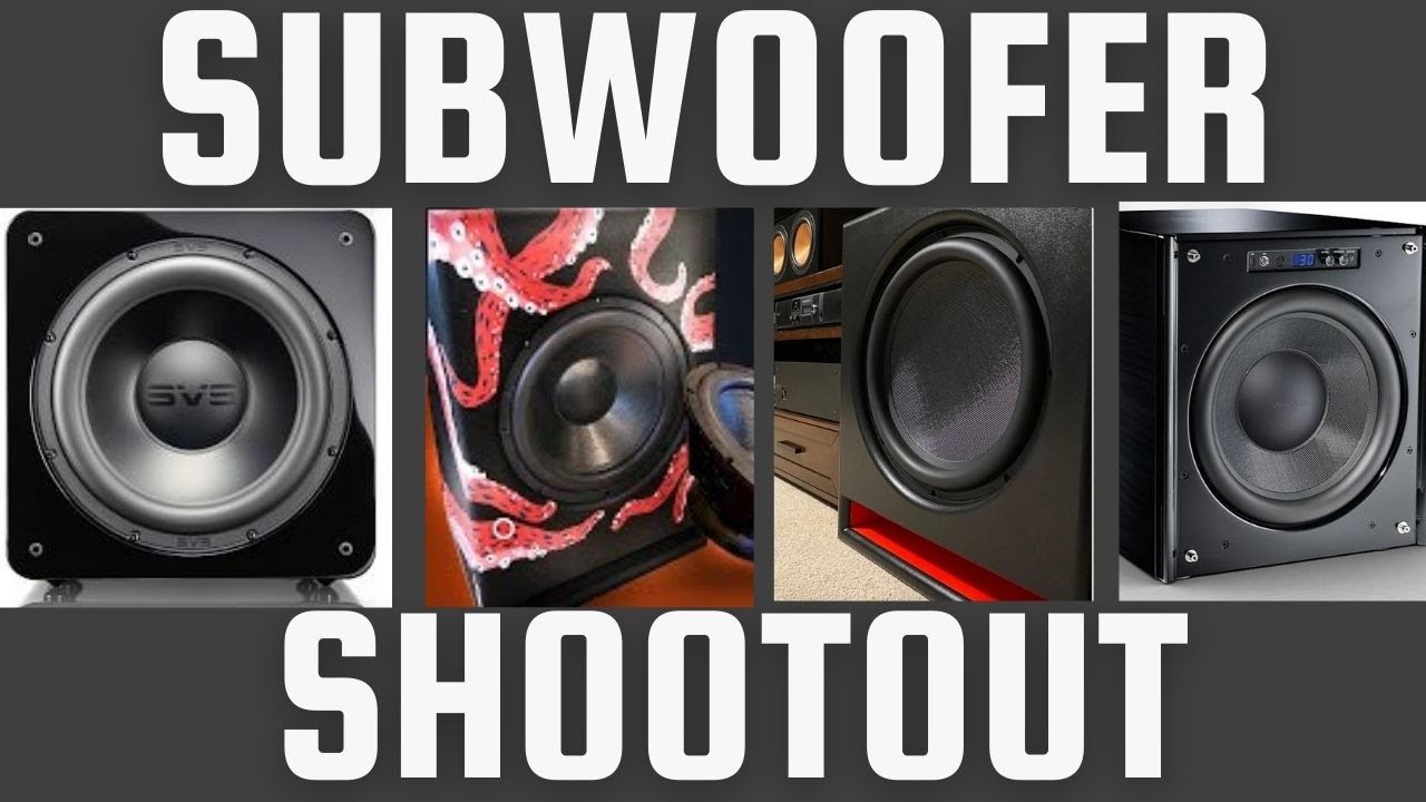 7 Выстрел сабвуфера для домашнего кинотеатра: SVS SB-2000 Pro / Devastator / Kraken / Martin Logan 