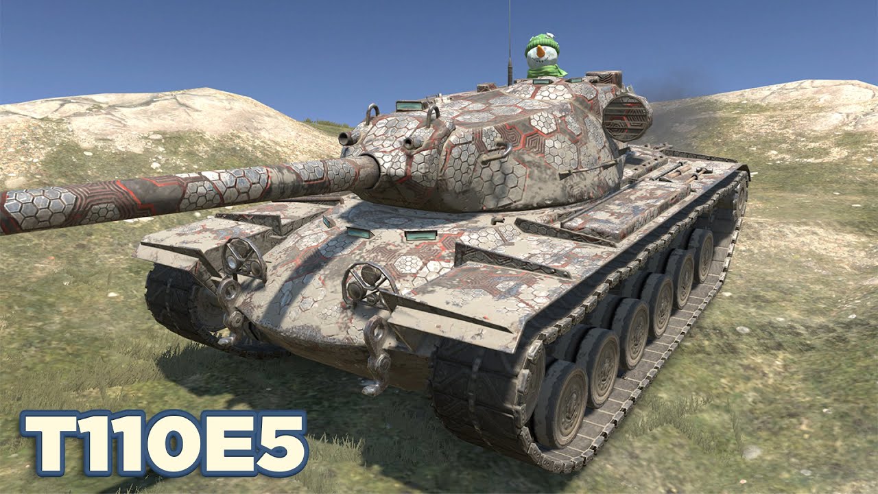 T110E5 • Битва за Выживание • WoT Blitz