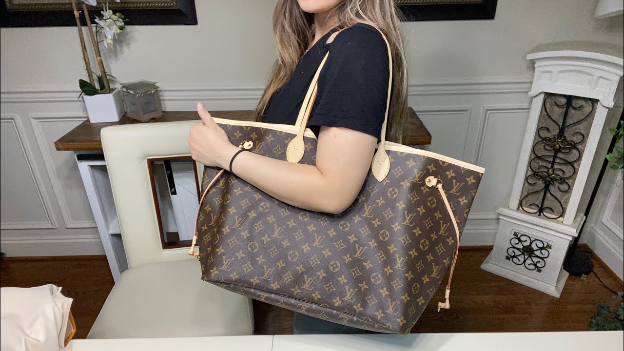 Louis Vuitton unboxing 2021 || Neverfull GM || What’s in my bag video || Modshots