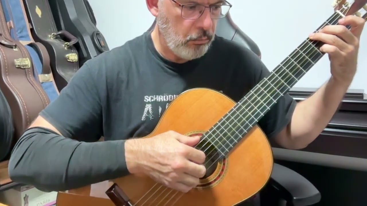 The Sound Of Silence, by Paul Simon. Solo guitar arrangement 