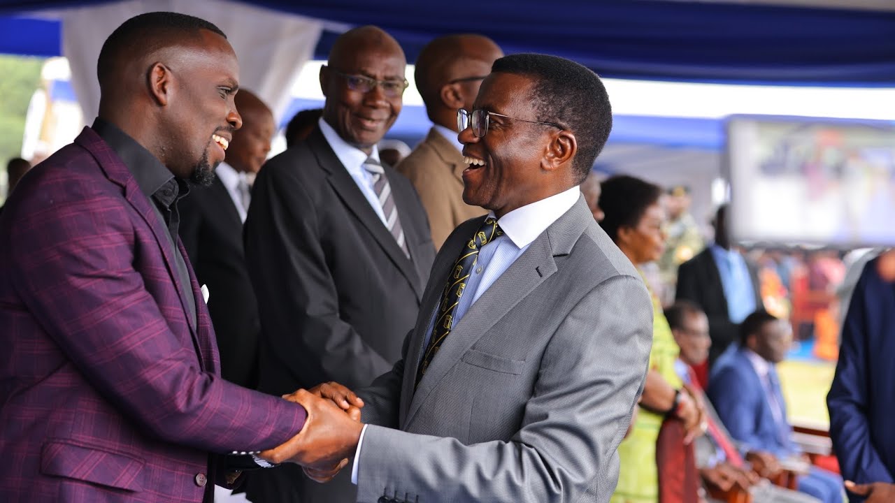 Katikkiro ne LOP Joel Ssenyonyi mu nkuuka ya CBS Bwaguuga.