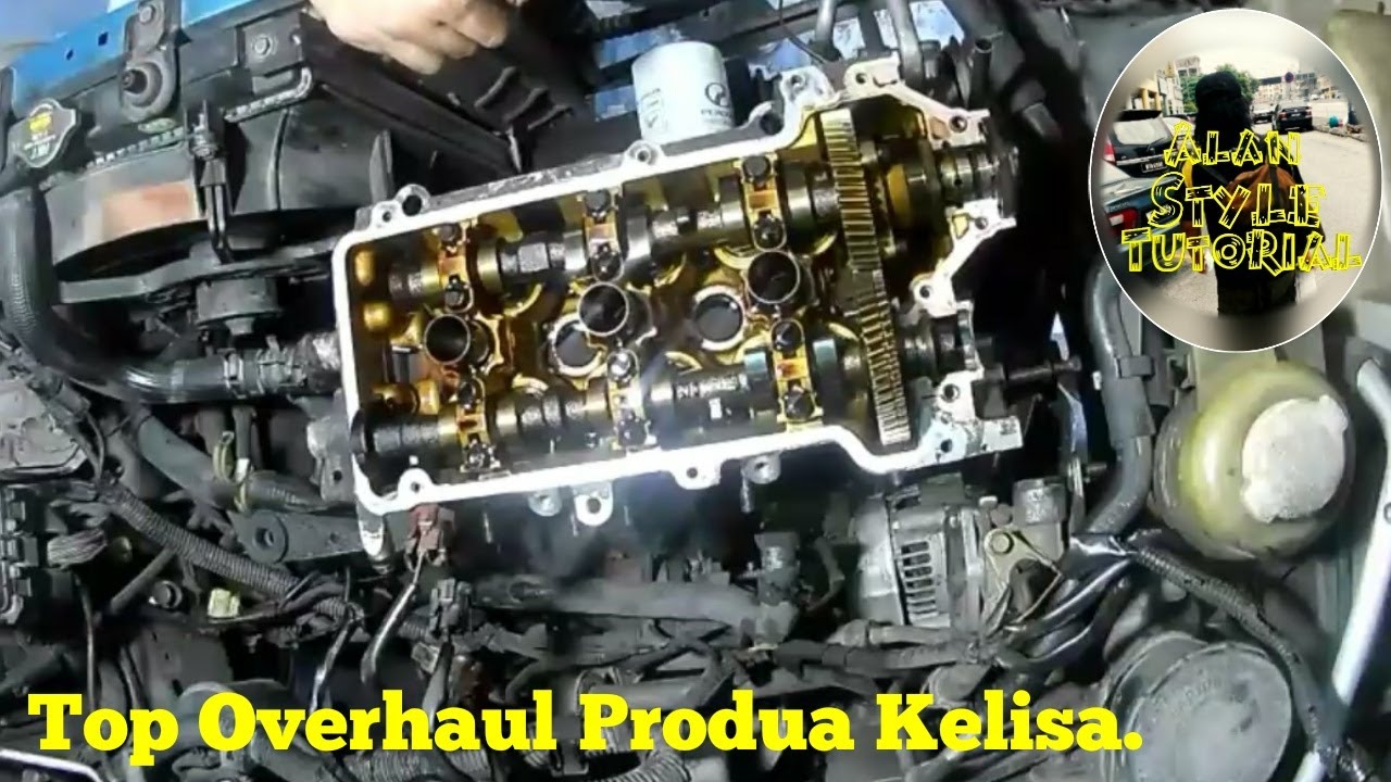 Top Overhaul Engine Produa Kelisa. #CabutPasangHead