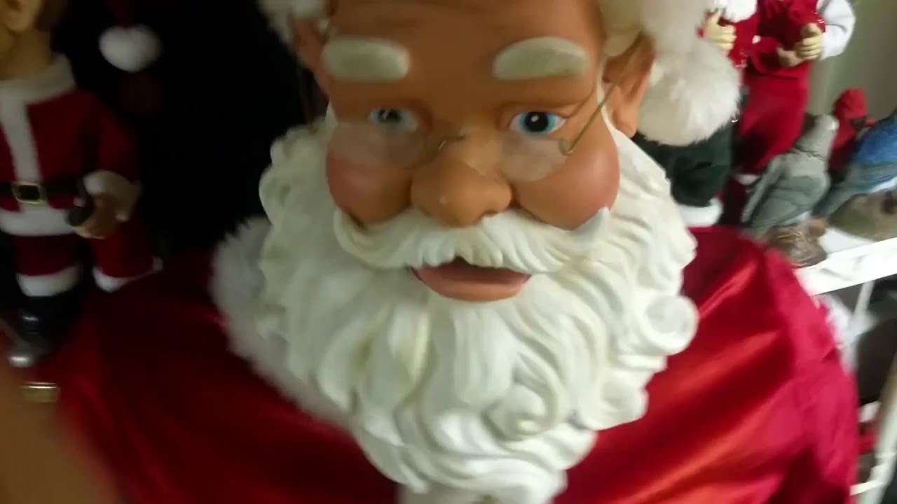 Gemmy animated Life Size Dancing Santa