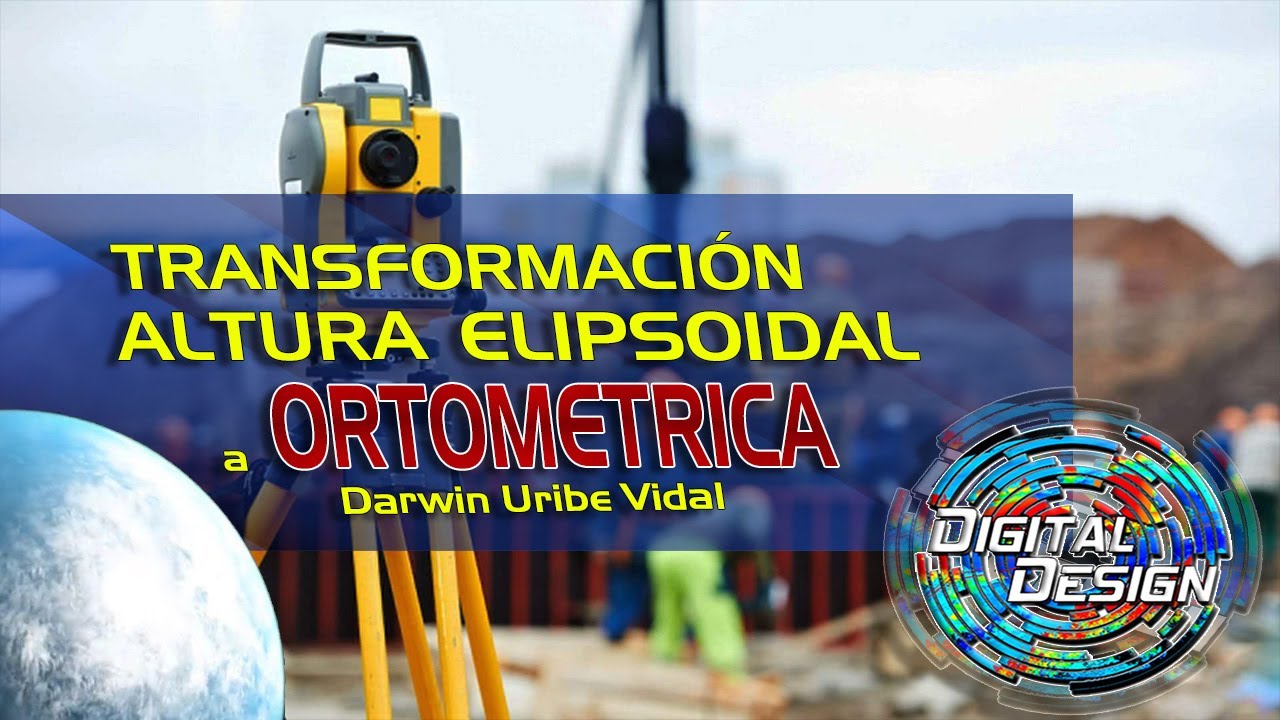 TRANSFORMACIÓN ALTURA ELIPSOIDAL A ORTOMETRICA EN GLOBAL MAPPER - DARWIN URIBE VIDAL